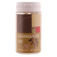 Zioła - Ashwagandha 60 kapsułek x 500 mg Nanga - miniaturka - grafika 1