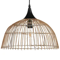 Lampy sufitowe - Lampa Wisząca Rattanowa Naturalna Bararis! - miniaturka - grafika 1