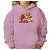 Bluzy dla dziewczynek - BLUZA DZIECIĘCA 67 SIX SEVEN VIRAL 110-116 CHŁOPIĘCA DZIEWCZĘCA PREZENT - miniaturka - grafika 1