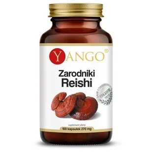 Yango Zarodniki Reishi - 100 kaps Yango 035E-7647C - Zdrowa żywność - miniaturka - grafika 1