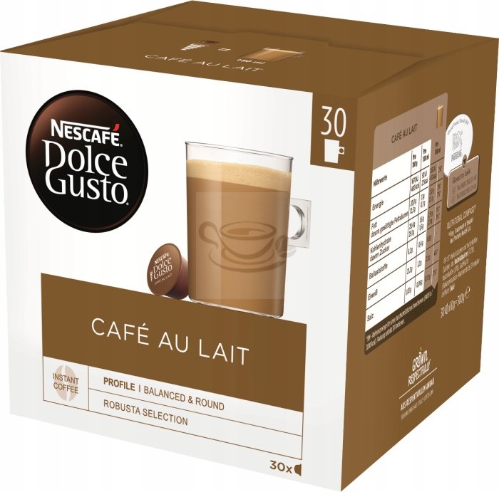 Kapsułki do Dolce Gusto Nescafe Dolce Gusto Cafe Au Lait 30 szt.