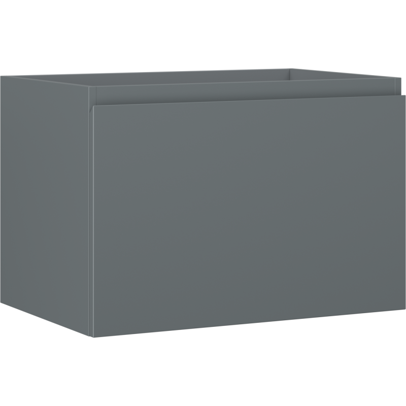 Mexen Orio szafka łazienkowa podumywalkowa 70 cm, 1 szuflada, grafit mat - 91A10-07047-1-BF66