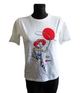 Koszulki i topy damskie - Koszulka Disney T-shirt Biała Jessie S - miniaturka - grafika 1