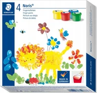 Przybory szkolne - Staedtler STAEDTLER Fingermalfarbe Noris junior 4er-Set retail - miniaturka - grafika 1