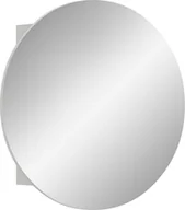 Szafki łazienkowe - Riff szafka łazienkowa z lustrem Ø70 cm 1 drzwi biały. - miniaturka - grafika 1