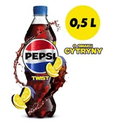 Napoje gazowane - Pepsi-Cola Twist Napój gazowany o smaku cytrynowym 500 ml - miniaturka - grafika 1