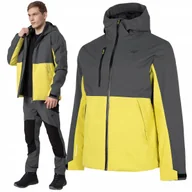 Kurtki męskie - KURTKA męska 4F PRZEJŚCIOWA trekkingowa NEODRY 8000 PRIMALOFT KUM060 XXXL - miniaturka - grafika 1