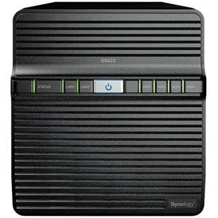 Serwer plików SYNOLOGY DiskStation DS423 12TB (2x6TB), 2GB RAM - Serwery plików NAS i macierze dyskowe - miniaturka - grafika 1