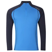 Bluzy sportowe męskie - Golf męski Progress Breakout Man Rozmiar: M / Kolor: czarny/niebieski - miniaturka - grafika 1