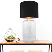 Lampy stojące - Lampa stołowa AMARSA TRANSPARENT 5508BKGO Zumaline przezroczysty 002177-014406 - miniaturka - grafika 1