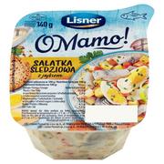 Konserwy i dania rybne - Lisner O Mamo! Sałatka śledziowa z jajkiem 140 g - miniaturka - grafika 1