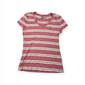 Bluzki damskie - Bluzka damska na krótki rękaw TOMMY HILFIGER M - Tommy Hilfiger - miniaturka - grafika 1