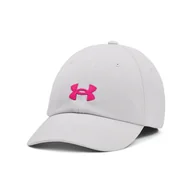 Czapki damskie - Under Armour, Czapka z daszkiem damska Storm Blitzing Adj, 1376705-014, Biała, One size - miniaturka - grafika 1