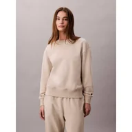 Bluzy damskie - Calvin Klein Bluza PREMIUM TERRY Regular Fit - miniaturka - grafika 1