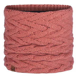 Komin na szyję Buff Knitted&Fleece Neckwarmer Caryn - crimson - Czapki i chusty sportowe damskie - miniaturka - grafika 1