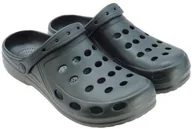 Klapki i japonki męskie - Klapki męskie chodaki ogrodowe piankowe EVA c. zielony słowackie - miniaturka - grafika 1