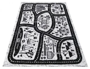 Dywan do pokoju dziecka miasteczko G6-F26 - Dywany dla dzieci Dywan do pokoju dziecka miasteczko G6-F26 - Dywany dla dzieci - miniaturka - grafika 1