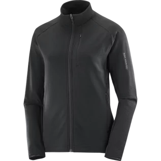 Koszulki sportowe damskie - BLUZA SALOMON ESSENTIAL LIGHTWARM W C22251 - grafika 1