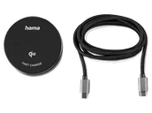 Ładowarki do telefonów - Ładowarka indukcyjna HAMA QI2 15W Czarny - miniaturka - grafika 1