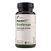 Suplementy naturalne - Pharmovit Kordyceps Maczużnik chiński ekstrakt 400mg 90 kapsułek PharmoVit - miniaturka - grafika 1