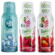 Syropy i koncentraty owocowe - Zestaw 3 koncentratów FruttaMax Tonic+Malina+Truskawka, 500 ml - miniaturka - grafika 1