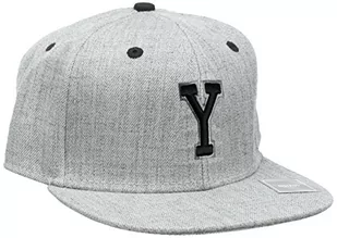 MSTRDS Chłopięca czapka Letter Snapback A Kids, Y Heather Grey, L - Czapki dla dzieci - miniaturka - grafika 1