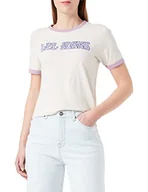 Koszulki i topy damskie - Lee Koszulka damska Shrunken Graphic Tee T-shirt, szyfon, rozmiar S, szyfon, S - miniaturka - grafika 1