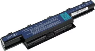 Mitsu Bateria do Acer Aspire 4551 4741 5741 6600 mAh 71 Wh 10.8 11.1 Volt BC/AC-4551H - Baterie do laptopów - miniaturka - grafika 1