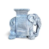 Figurki dekoracyjne - Figura Słoń z podstawką - miniaturka - grafika 1