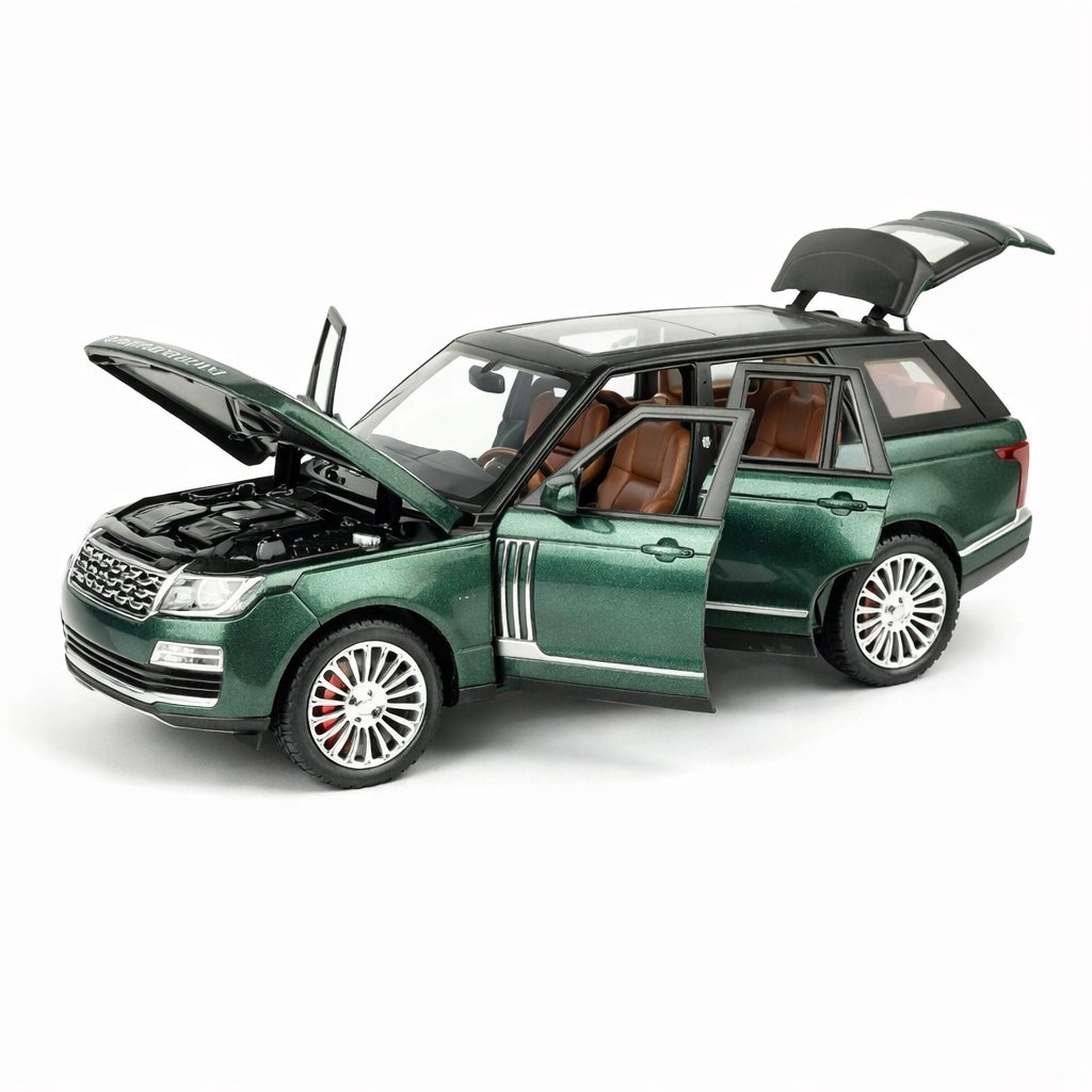 Inne Land Rover 1:24 św./dź. metal w pudełku
