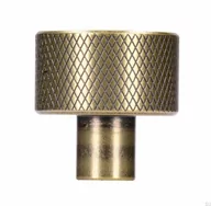 Klamki - Gałka meblowa 2464 24 Antyczna Złota - miniaturka - grafika 1