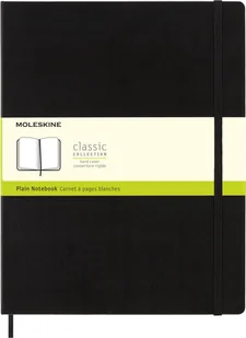 Notes Moleskine Classic XXL (21,6x27,9cm) gładki, twarda oprawa, czarny - Notesy i bloczki - miniaturka - grafika 1
