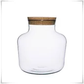 Dekoracje domu - Las w słoiku, szklany słoik z korkiem BALON H-24 cm - miniaturka - grafika 1