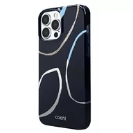 Etui i futerały do telefonów - UNIQ etui Coehl Valley iPhone 13 Pro / 13 6,1" granatowy/deep navy - miniaturka - grafika 1