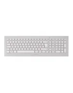 Klawiatury - Cherry JD-0310FR DW 8000 klawiatura RF Wireless Francuski Srebrny, Biały - miniaturka - grafika 1