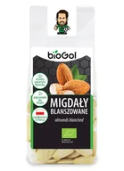 Orzechy i nasiona - BIOGOL MIGDAŁY BLANSZOWANE BIO 100 g - BIOGOL - miniaturka - grafika 1
