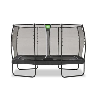 Exit Trampolina ogrodowa Allure Premium 214x366 - Czarna - Trampoliny - miniaturka - grafika 1