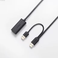 Kable USB - UGREEN aktywny przedłużacz USB 2.0 kabel 5m czarny (US137) 20213 - miniaturka - grafika 1