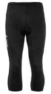 Spodnie męskie - Vaude spodnie męskie Active 3/4 czarny black uni M - miniaturka - grafika 1