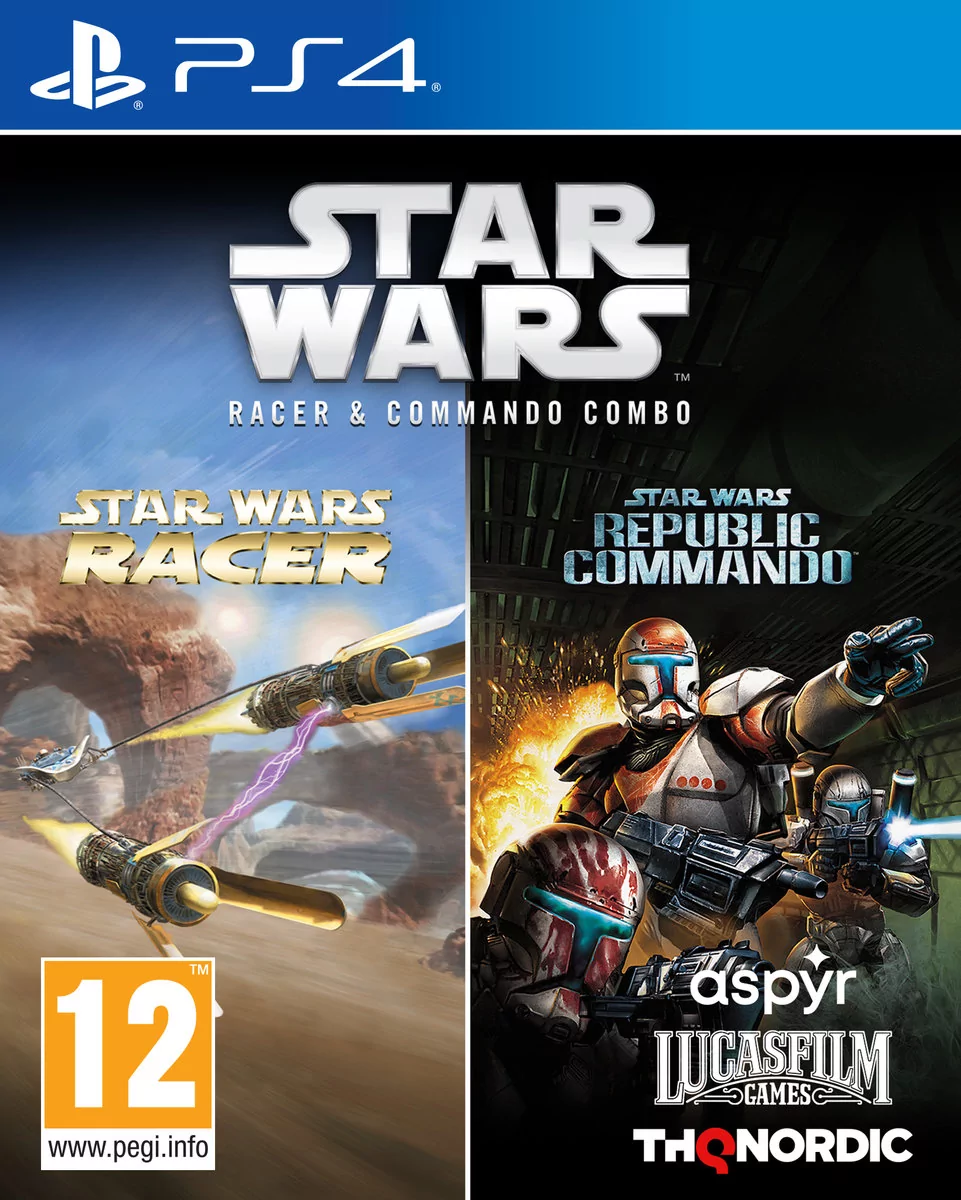 Star Wars: Racer and Commando Combo GRA PS4
