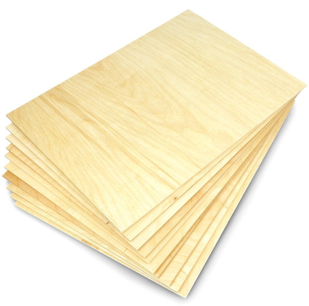 Sklejka brzozowa - 3mm - format 297x210mm - 10szt.}