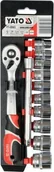 Klucze i nasadki - Yato Komplet nasadek z akcesoriami 3/8", 12CZ Yato - miniaturka - grafika 1