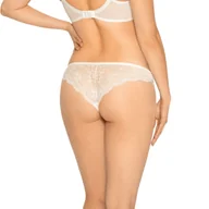 Majtki damskie - Brazyliany damskie z koronką Chantal 534 ecru XL - miniaturka - grafika 1
