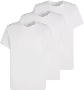 Calvin Klein T-shirt męski, 3-pak, rozmiar S/S, Crew Neck, 3 szt., z okrągłym dekoltem, biały, M - Koszulki męskie - miniaturka - grafika 1