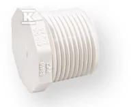 Łączniki, trójniki, kształtki - Korek z gwintem wkrętny GZ PVC-U 1/2" - miniaturka - grafika 1