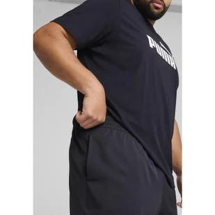 Męskie tkane szorty Essentials 5" PUMA New Navy Blue - Spodnie sportowe męskie - miniaturka - grafika 1