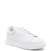 Trampki męskie - Emporio Armani Trampki | z dodatkiem skóry - miniaturka - grafika 1