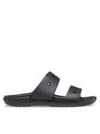 Buty dla chłopców - Crocs Klapki Classic Crocs Sandal 207536 Czarny - miniaturka - grafika 1