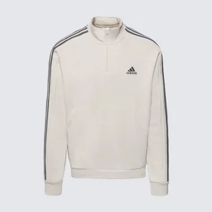 ADIDAS BLUZA ROZPINANA M 3S FL 1 4 Z - Bluzy męskie - miniaturka - grafika 1