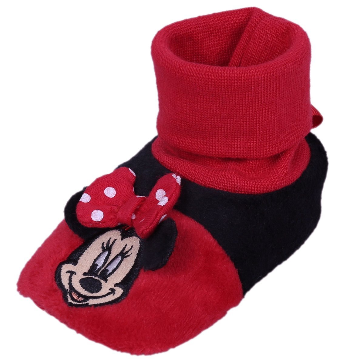 Czerwono-czarne buciki Myszka Minnie Disney 0-3 m 62 cm
